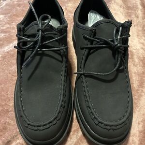 Men's Black Lace Up Shoes size 9